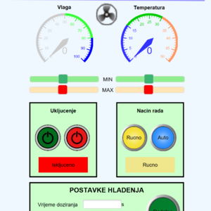 Upravljački program - Web aplikacija