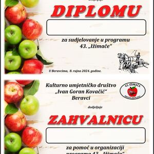Diploma i Zahvalnica